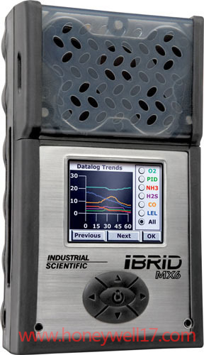 MX6 iBrid多气体检测仪